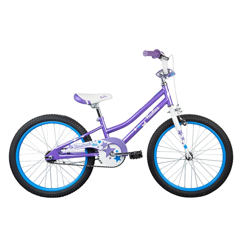 Radius Starstruck Mini 20 Kids Bike Gloss Lavender/White/Blue