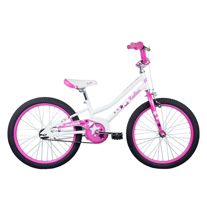 Radius Starstruck Mini 20 Kids Bike Pearl White/Pink/Purple (2020)