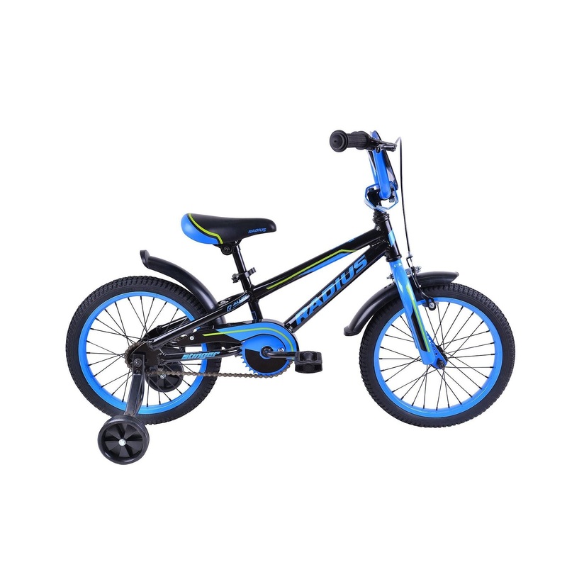 Radius Stinger AL 16 Inch Gloss Black/Blue/Lime (2019)