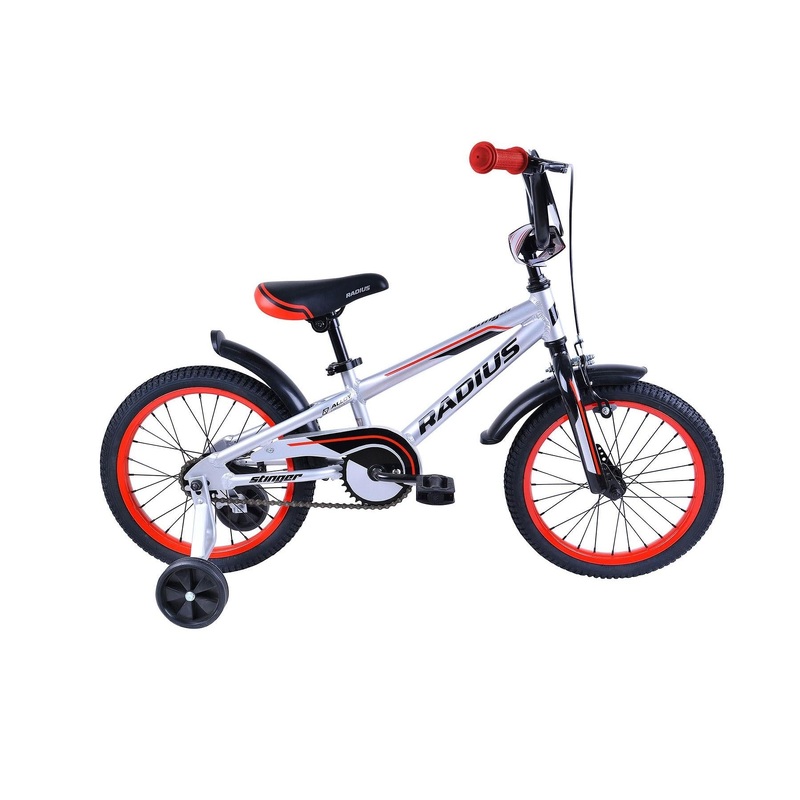 Radius Stinger AL Kids Bike 16 Inch Glossy Chrome Black/Red (2019)