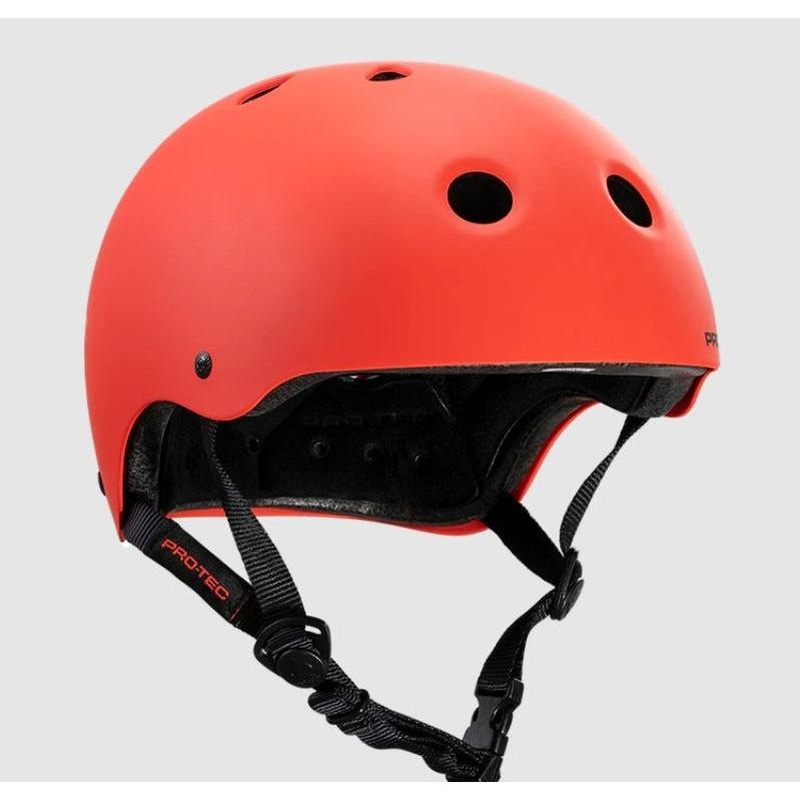 Protec Classic Certified Helmet Matte Red