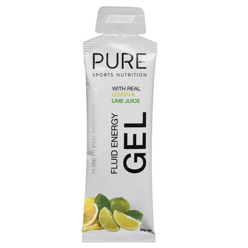 PURE Lemon Lime Fluid Energy Gel 50g