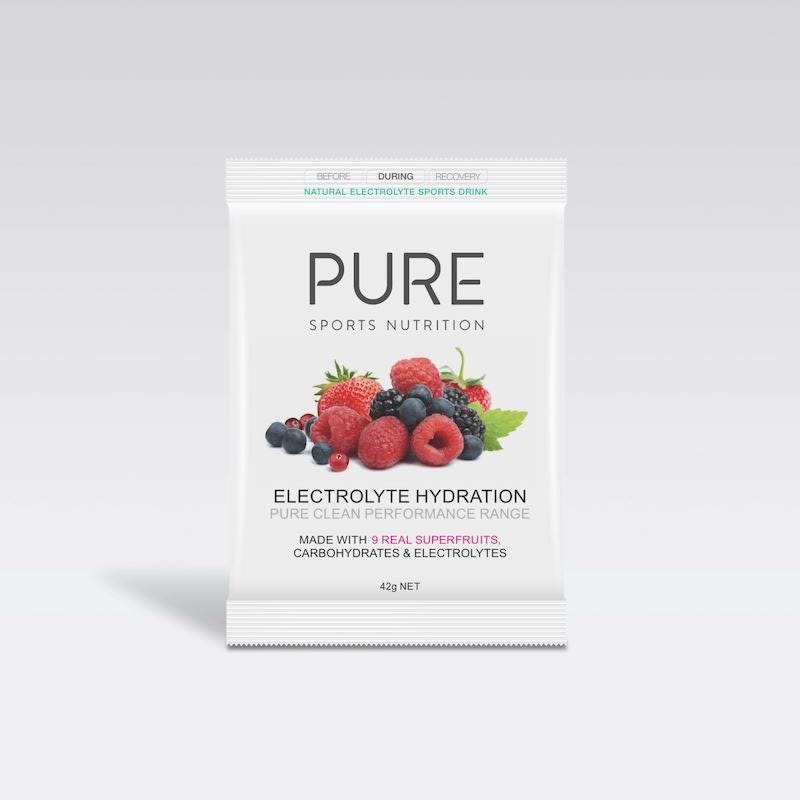 PURE Super Fruits Electrolyte Hydration Single Serve Sachet 42g