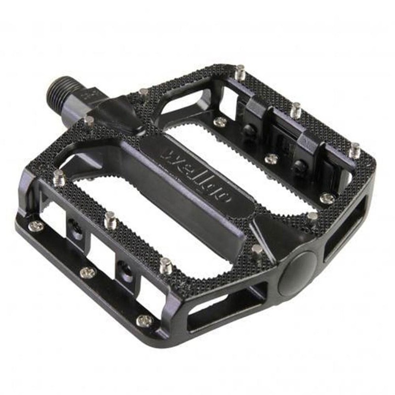 QBP Alloy Pedals 9/16'' Black (Removable Pins)
