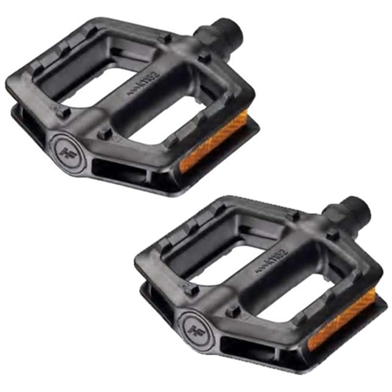 QBP Pedals Nylon Plastic 1/2x1/8'' Black