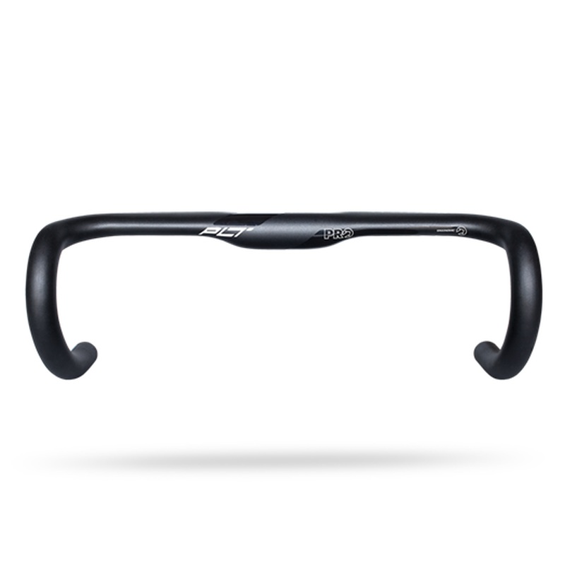 PRO PLT Compact Ergo Road Bars 38cm Black