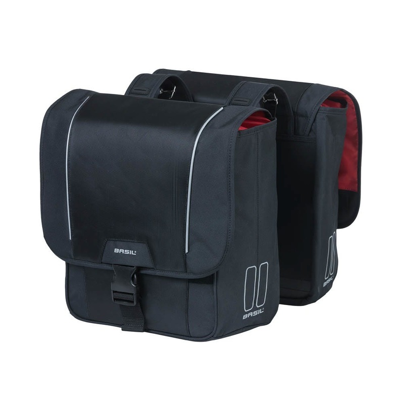 Basil Sport Design Double Pannier Bags 32L Black