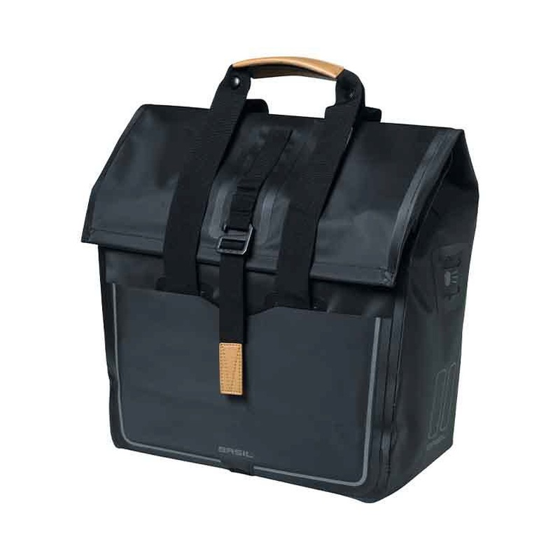 Basil Urban Dry Shopper Bag 20L Black