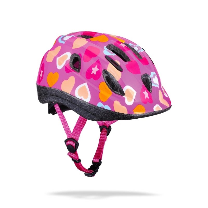 BBB Boogy Heart Girls Helmet
