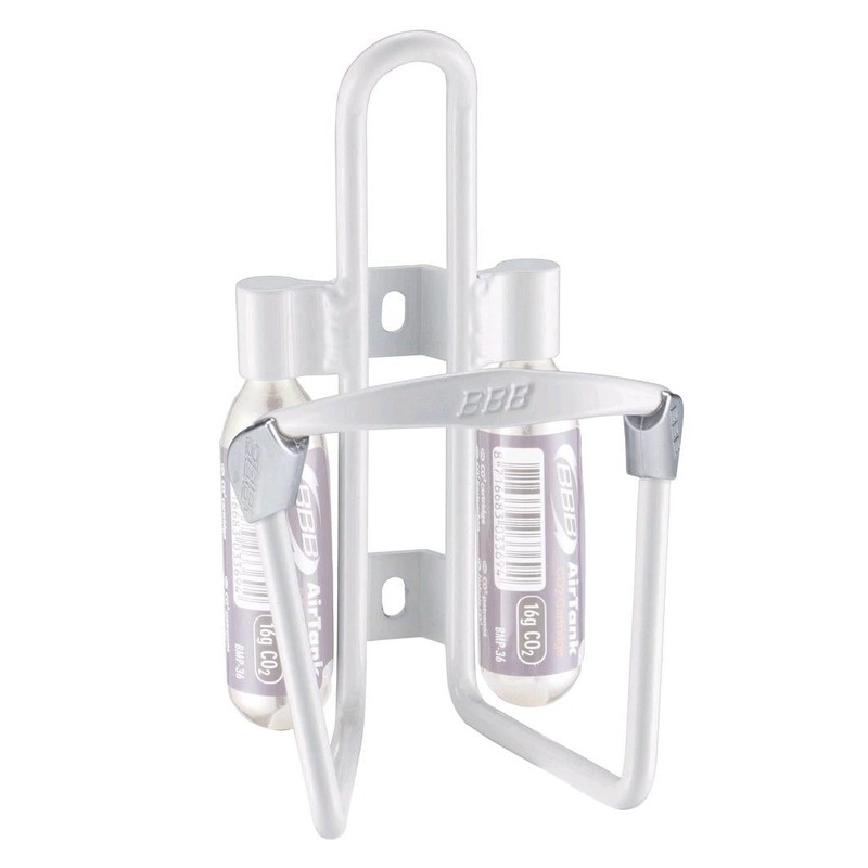 BBB Bottlecage Co2 Tank White