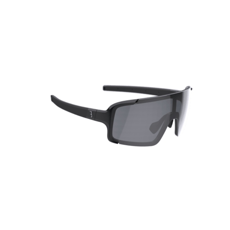 BBB Chester Sunglasses Glossy Black with Flash Mirror Lens
