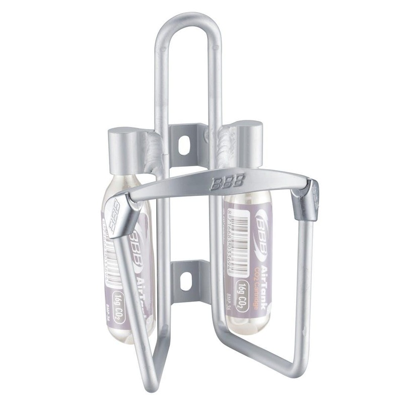 BBB Co2 Tank Bottle Cage Silver