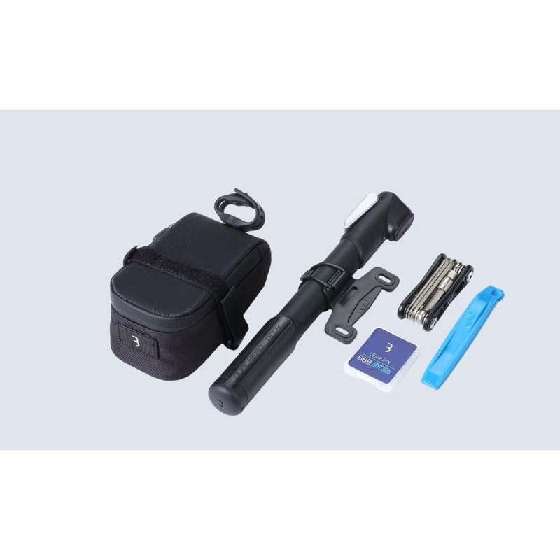 BBB CombiSet Easypack Saddlebag Toolkit Black