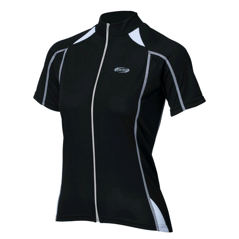 BBB Comfortgirl Women's Short Sleeve Jersey Black/White