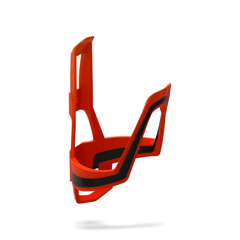 BBB DualCage Bottle Cage Black/Orange