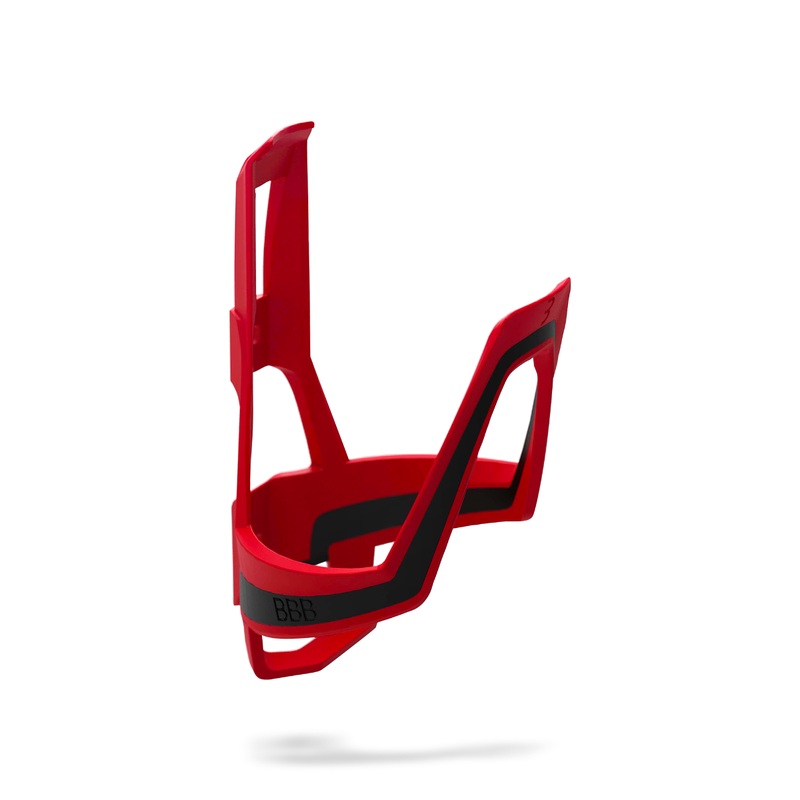 BBB DualCage Bottle Cage Black/Red