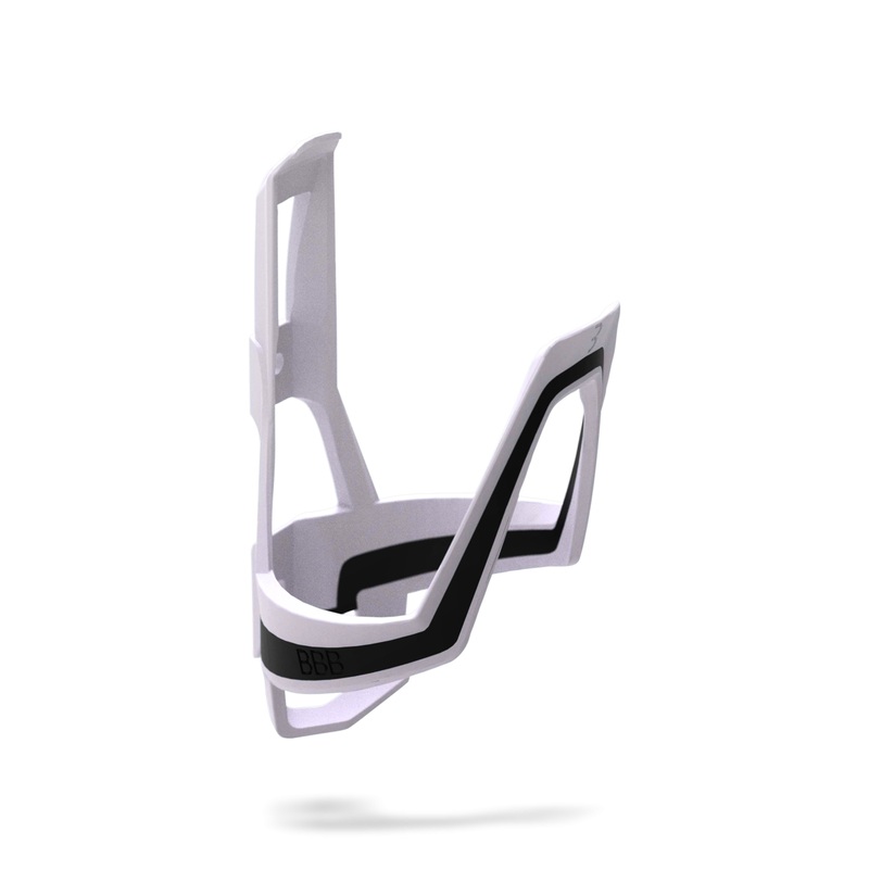 BBB DualCage Bottle Cage Black/White