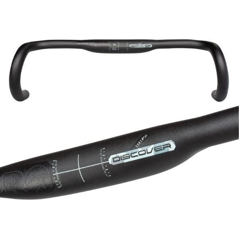 Pro Discover Medium Alloy Handlebar 44cm 12 Degree Flare Black