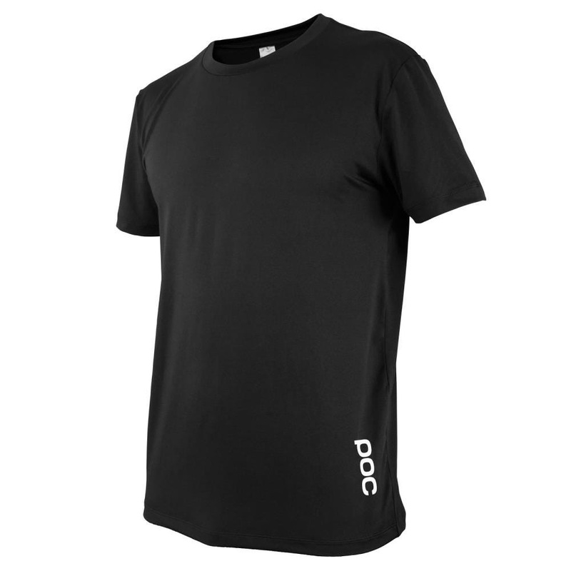 POC Resistance Enduro Short Sleeve Jersey Light Black
