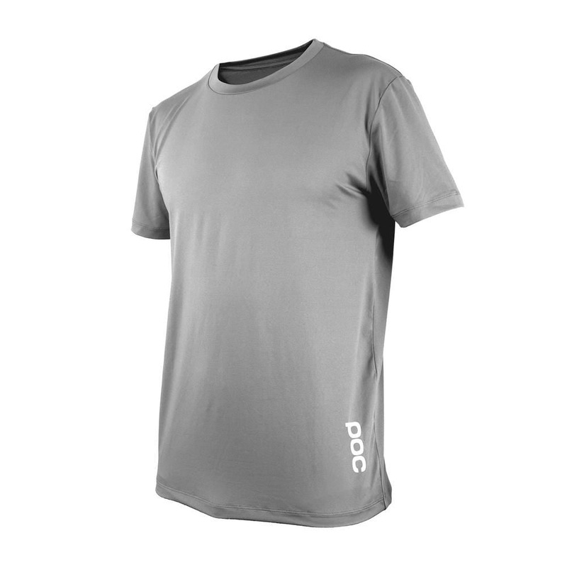 POC Resistance Enduro Short Sleeve Jersey Light Grey