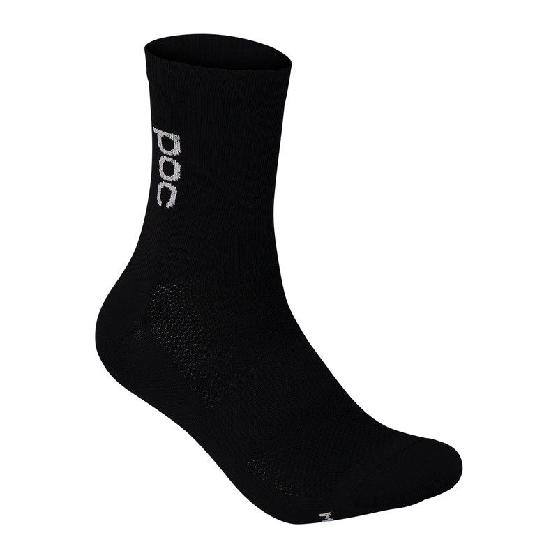 POC Soleus Lite Sock Long Uranium Black