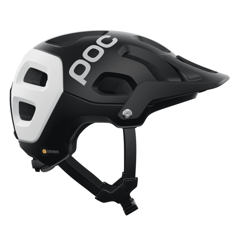 POC Tectal Race MIPS MTB Helmet Uranium Black/White