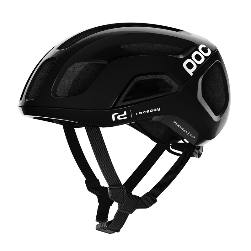 POC Ventral Air Spin Helmet Uranium Black Raceday