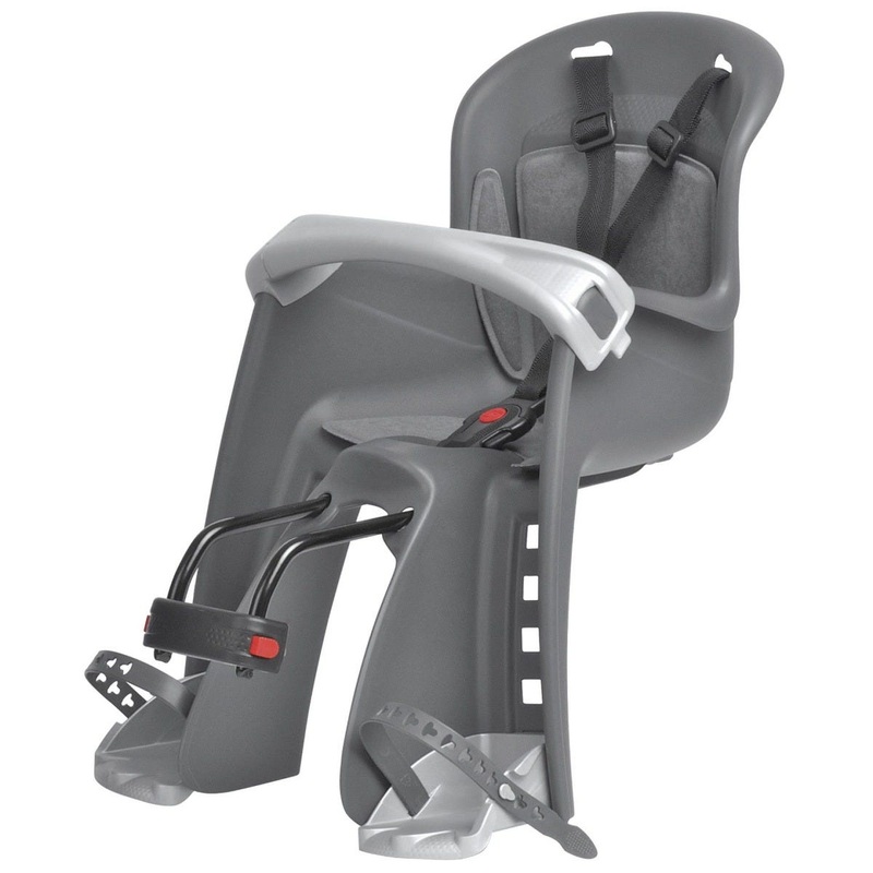 Polisport Bilby Junior FHT Baby Seat Dark Grey/Silver
