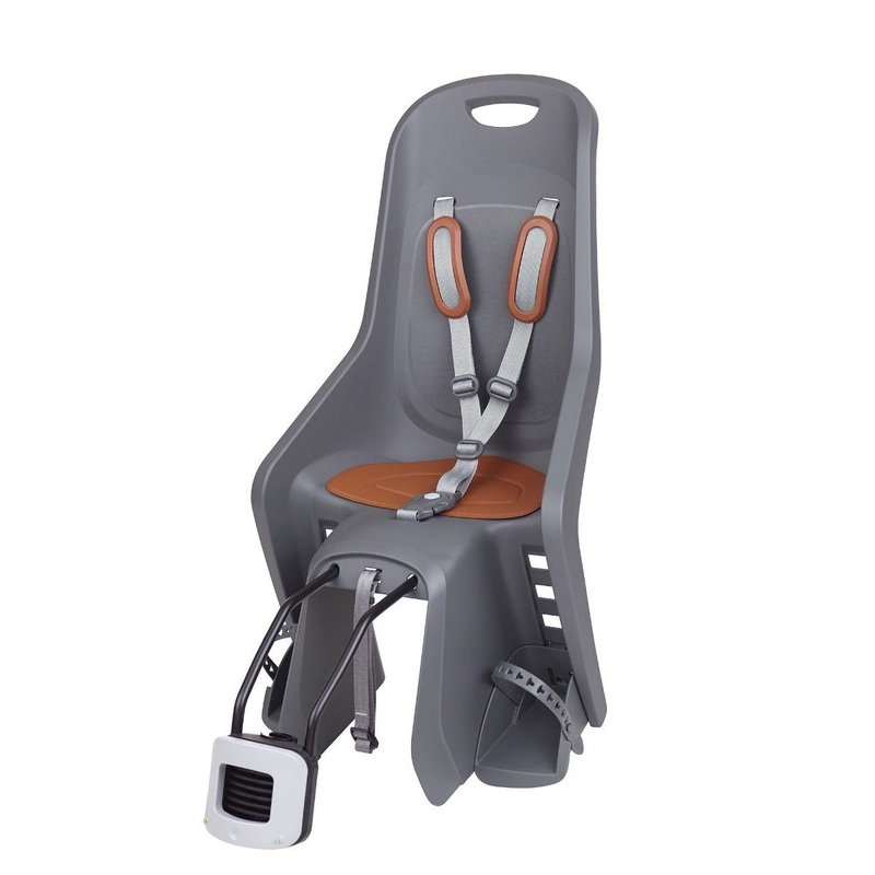Polisport Bubbly Maxi Plus FF Baby Seat Charcoal/Brown