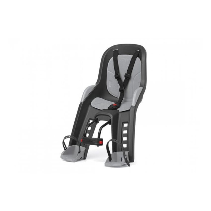 Polisport Bubbly Mini Baby Seat Grey/Silver