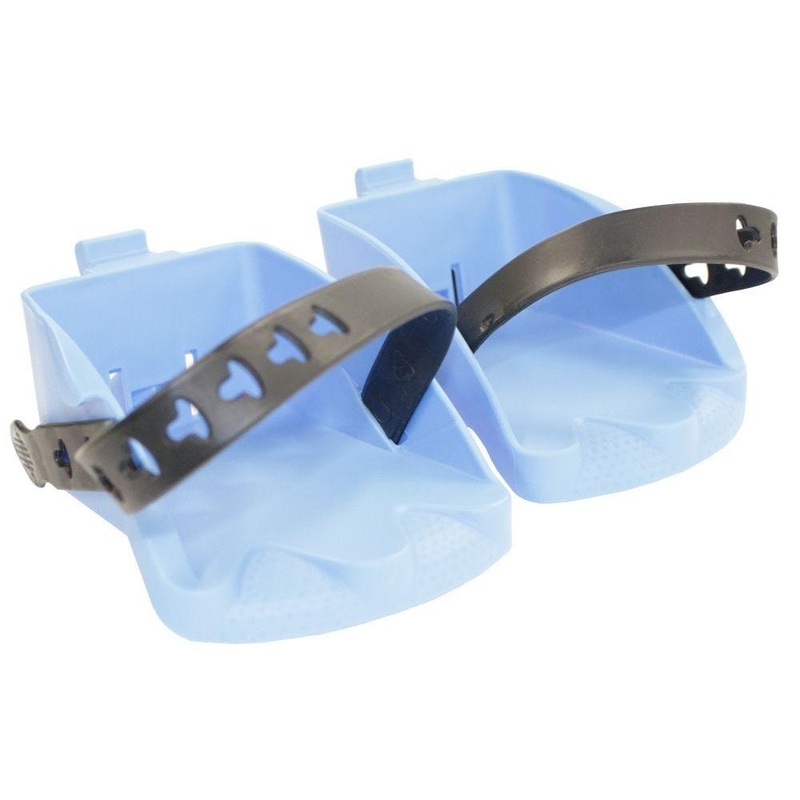 Polisport Bubbly Replacement Footrests Blue/ Silver
