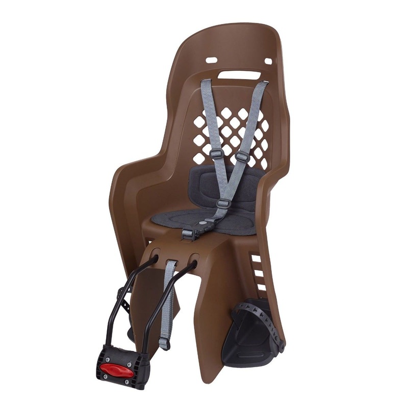 Polisport Joy FF Baby Seat Brown/Dark Grey