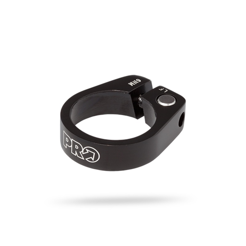 PRO Alloy Seat Clamp Black 31.8mm