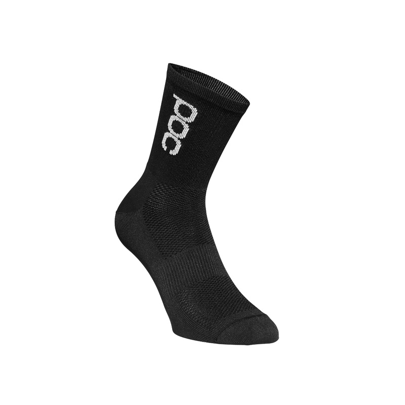 POC Essential Road Lite Socks Uranium Black