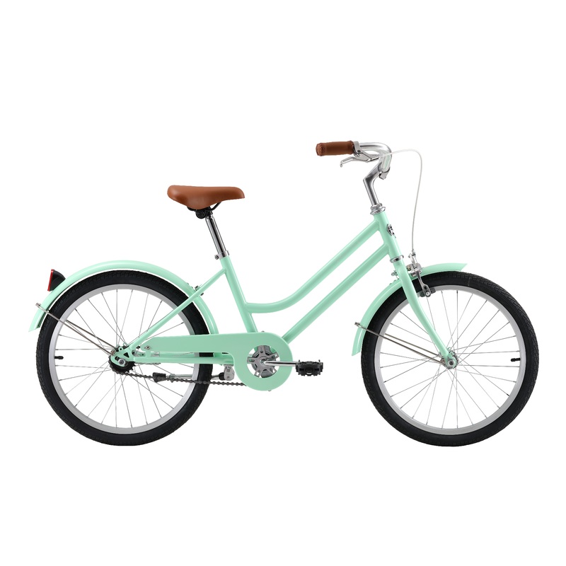Pedal Uptown Junior 20'' Kids Vintage Cruiser Bike Mint Green