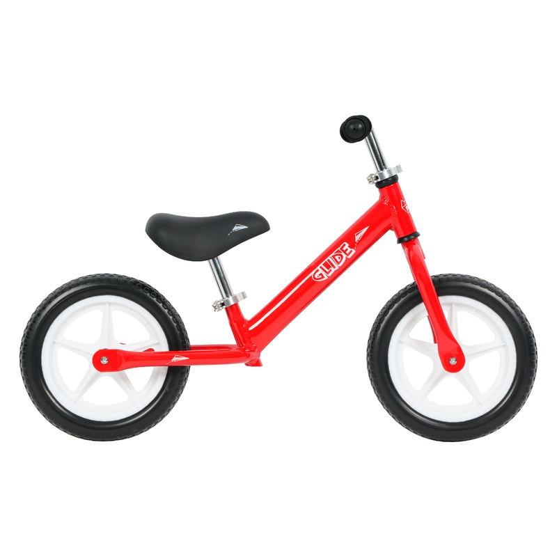 Pedal Glide Alloy 12'' Kids Balance Bike Red