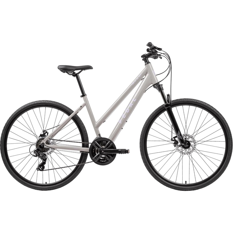 Pedal Hawk 2 TP Hybrid Bike Gloss Cool Grey/Lilac