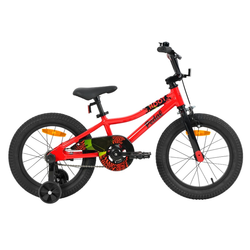 Pedal Hoot Alloy 16'' Kids Bike Red