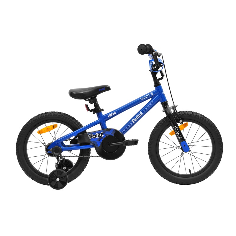Pedal Hoot Kids Bike 16 Inch Blue/Black