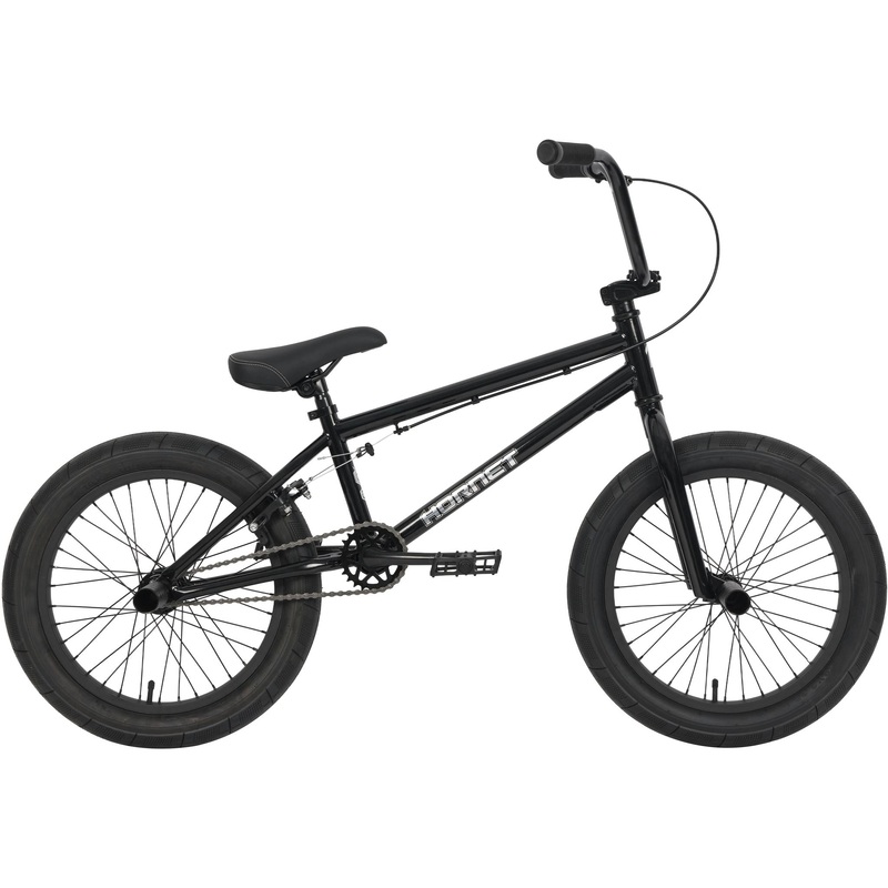 Pedal Hornet 2 18'' Kids BMX Bike Gloss Black