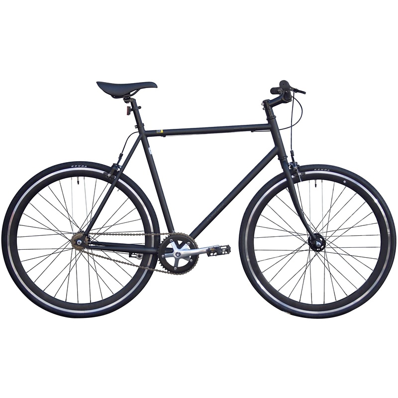 Pedal Messenger Gotham Fixie Bike Black