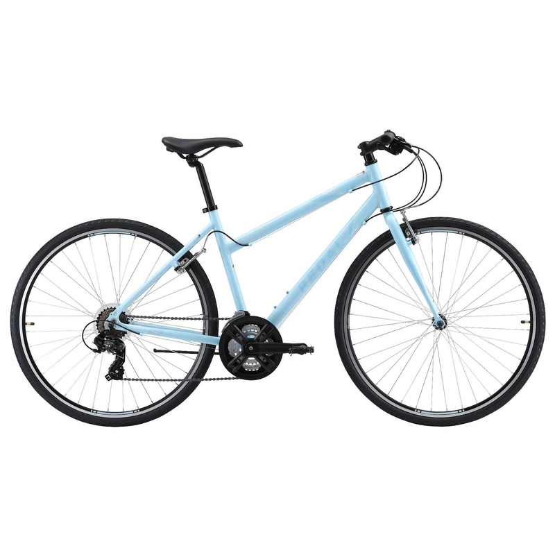 Pedal Pacer Flat Bar Road Bike Womens Blue