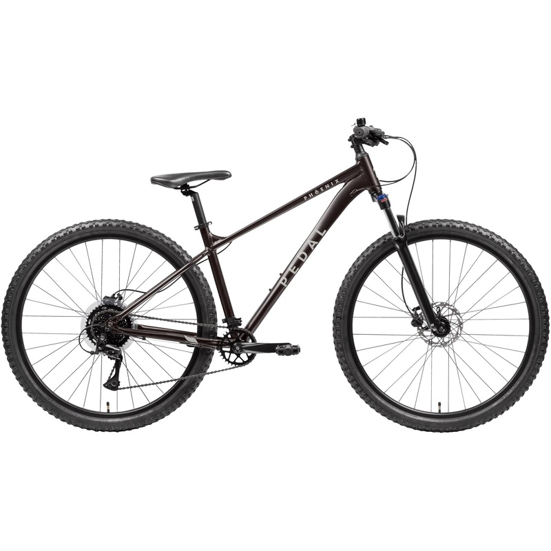 Pedal Phoenix 3 Hardtail Mountain Bike Satin Black