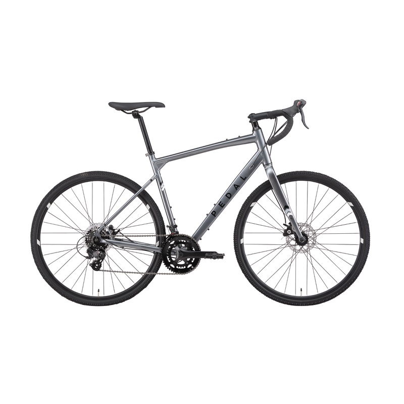 Pedal Raider 3 Gravel Bike Dark Grey