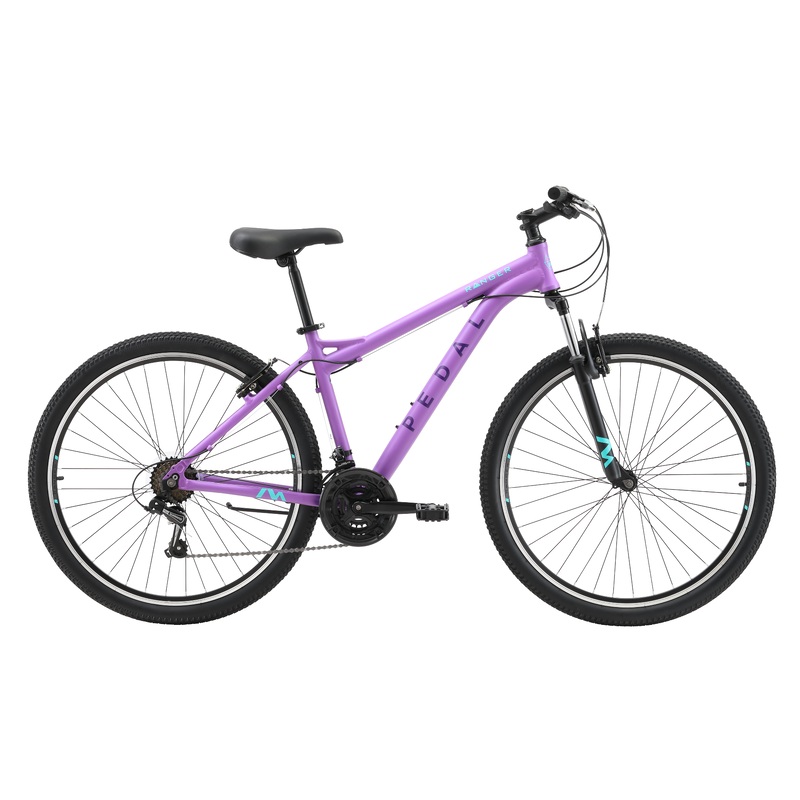 Pedal Ranger 3 Trigger Mountain Bike Lilac/Teal