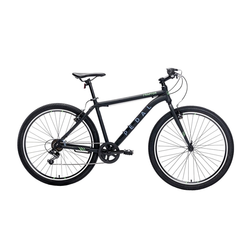 Pedal Raptor Recreational Bike Black/Green