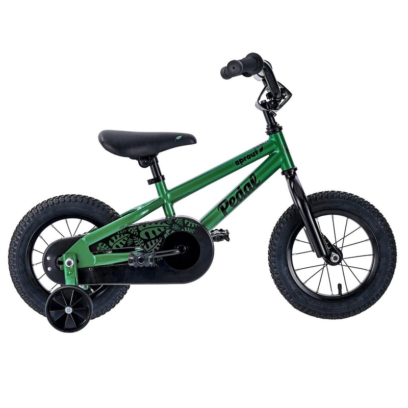 Pedal Sprout Steel Kids bike Green/Black