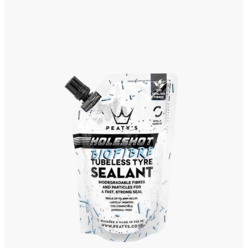 Peatys HoleShot Tubeless Tyre Sealant TrailPouch 120ml