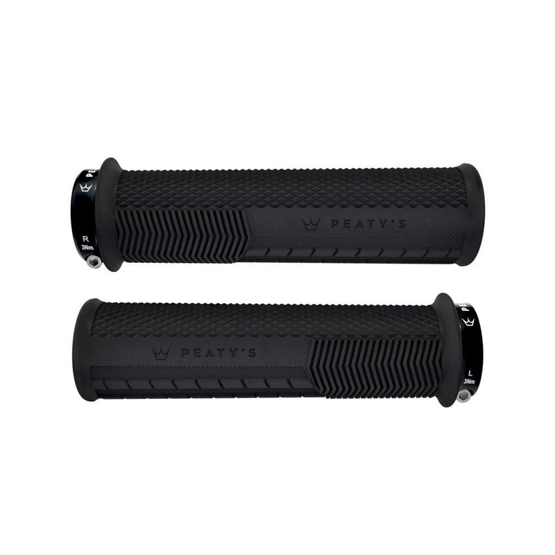 Peatys Monarch Thick Knurl Grip Black