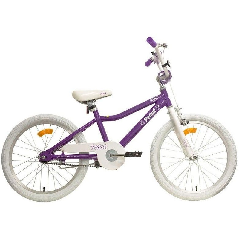 Pedal Bam Kids Bike (Purple/White)